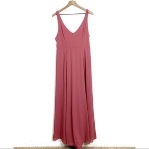 Show Me Your Mumu Jenn Dusty Rose Maxi Dress XL